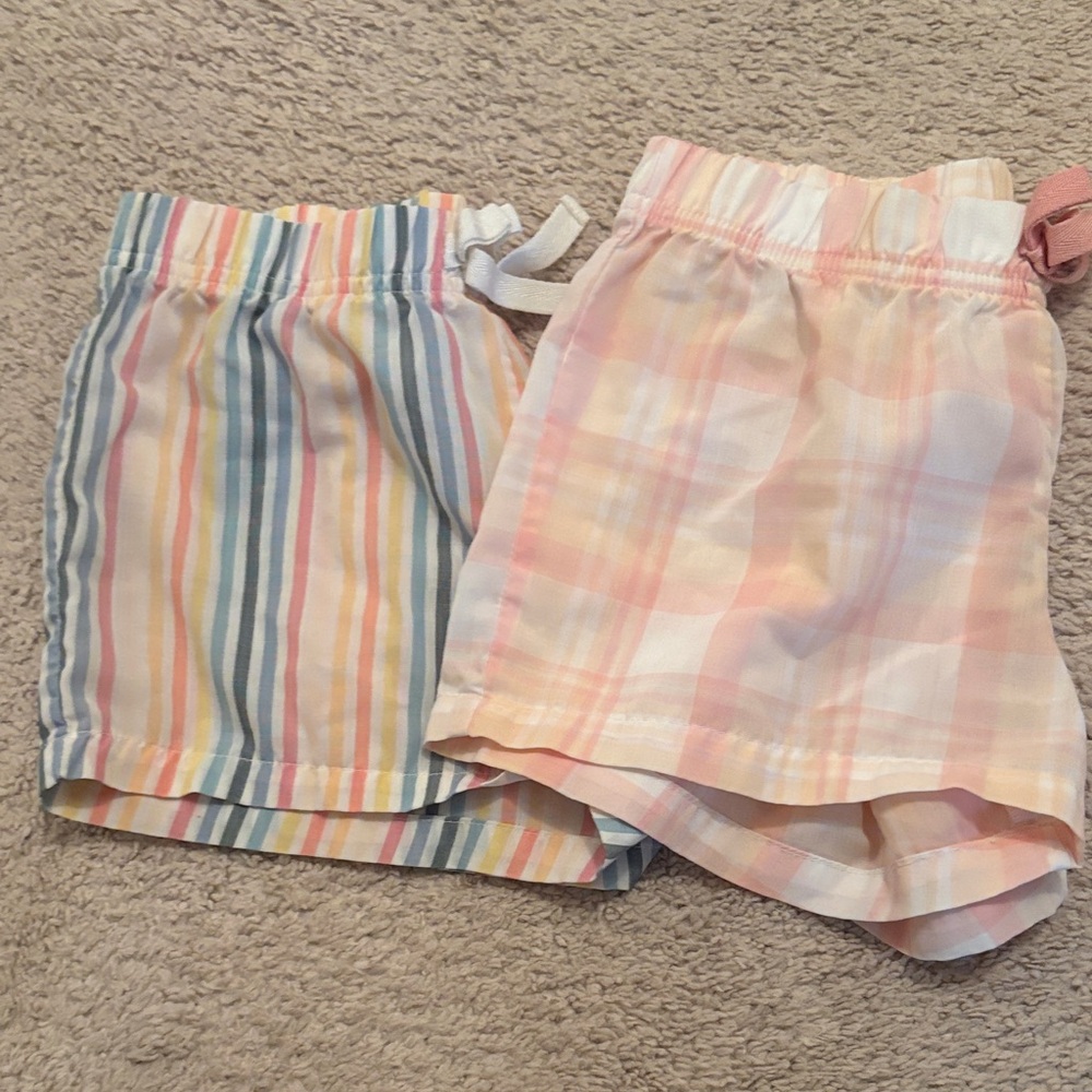 Old Navy Kids Pajama Shorts - Striped and Plaid